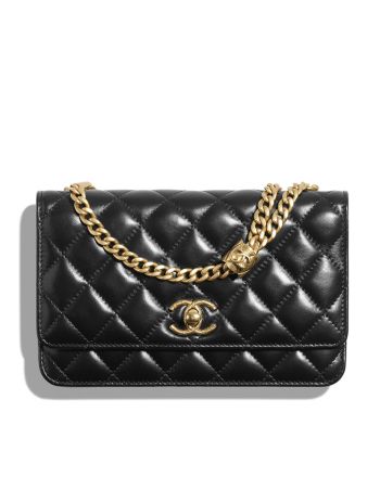 Chanel Wallet On Chain AP3043 Black